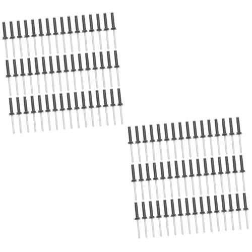 GANAZONO 2 Sets Kayak Rivets Metal Boat Rivet Professional Boat Rivets Black Rivets Mounting Kayaks Metal Blind