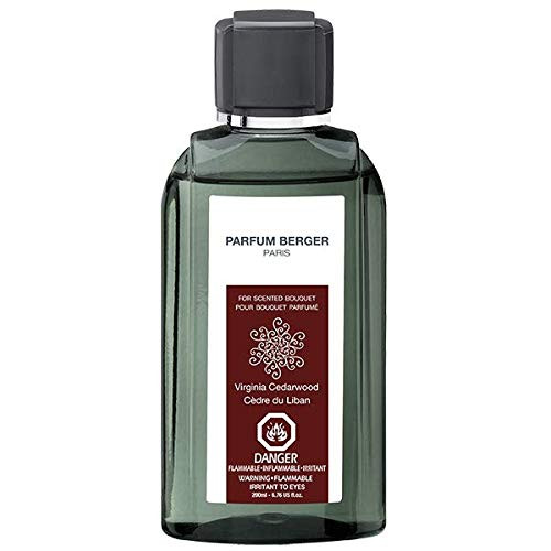MAISON BERGER Virginia Cedarwood Diffuser Refill, Clear