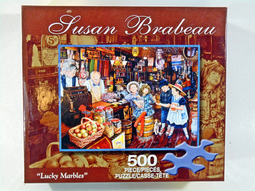 Susan Brabeau "Lucky Marbles" 500 Piece Puzzle