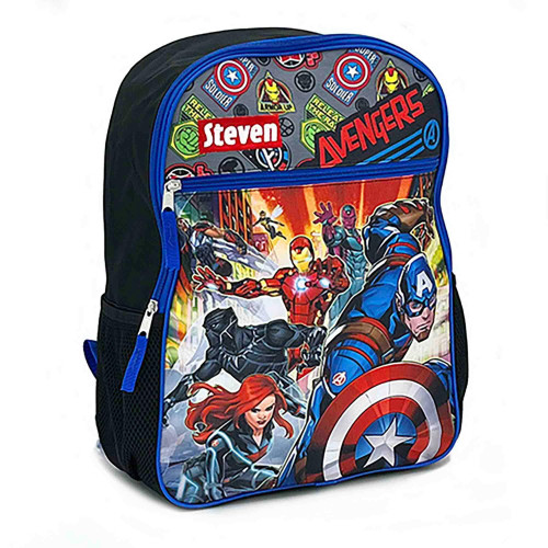 DIBSIES Personalized Backpack created using Marvel Avengers Backpack