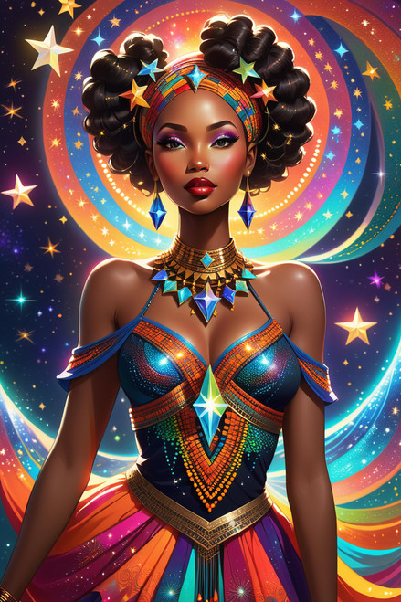 Portrait Adult Diamond Painting Kits,Africa Picturee Diamond Painting Kits,DIY Starlight African Women Round Diamond,Gemstone Artwork,Home,Office Wall Decoration 16x20inch Portrait Adult Diamond Painting Kits,Africa Picturee Diamond Painting Kits,DIY Starlight African Women Round Diamond,Gemstone Artwork,Home,Office Wall Decoration 16x20inch