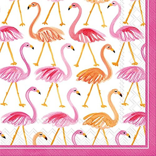 Ideal Home Range 20-Count Rosanne Beck Paper Cocktail Napkins, Rose Garden