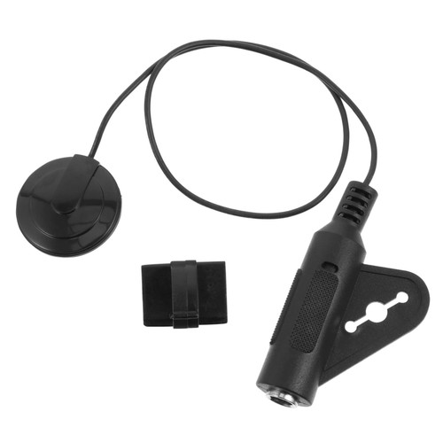 Toyvian Log Patch Piezo Pickup Transducer Mandolin Pickup Piezo Transducer Piezo Contact Pickup Guitar Microphone Pickup Banjo Accessories Pickup for Ukulele Humbucker Pickups Eq Abs Harp