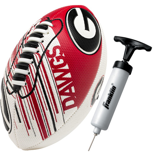 Franklin Sports Georgia Bulldogs Football - Youth Mini Football - 8.5" Football- SPACELACE Easy Grip Texture- Perfect for Kids ! Franklin Sports Georgia Bulldogs Football - Youth Mini Football - 8.5" Football- SPACELACE Easy Grip Texture- Perfect for Kids !