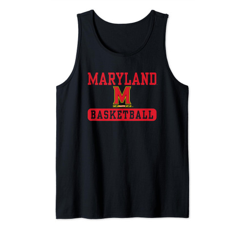 Maryland Terrapins Basketball Logo Officially Licensed Tank Top