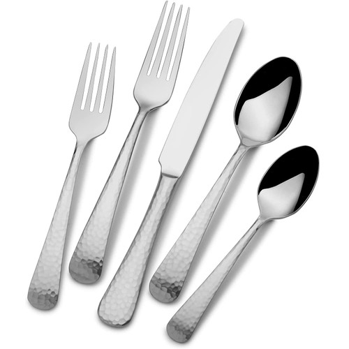 Mikasa Hammered Opulent 18/10 Stainless 5pc. Place Setting (Service for One)