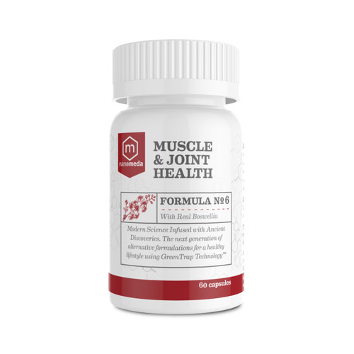 Muscle & Joint Health Ayurvedic Supplement Formula with Boswellia, Magnesium and Tumeric - Maintains Healthy Joints - 60 Capsules