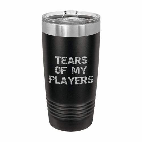 D&D Funny Tumblers Tears of my Players Dungeons Dragons Insulated Stainless Steel Engraved Travel Mug with Lid (20 ounce Black) D&D Funny Tumblers Tears of my Players Dungeons Dragons Insulated Stainless Steel Engraved Travel Mug with Lid (20 ounce Black)