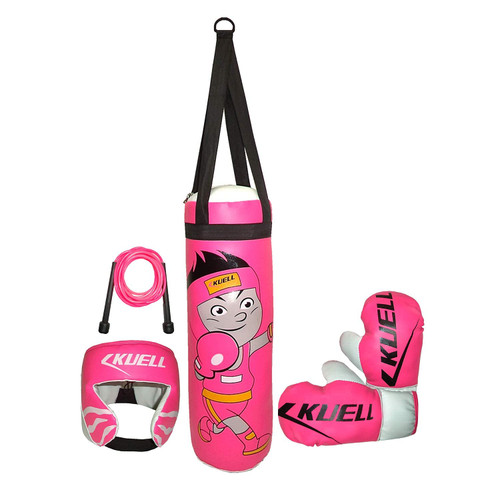 Kuell Kids Boxing Set for 2 to 5 Years (Pink)