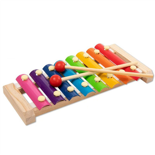 ZUOMU Xylophone Musical Instruments Wooden Xylophone with Mallets Glockenspiel Bell Kit (Size : 1)