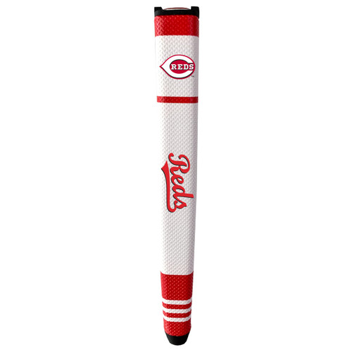 Team Golf MLB Cincinnati Reds Golf Putter Grip MLB Golf Putter Grip (Multi Colored) with Removable Ball Marker, Durable Wide Grip & Easy to Control