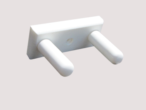 KR Ideas Vertical Antique Golf Club Wall Mount (Made in The USA) (White)