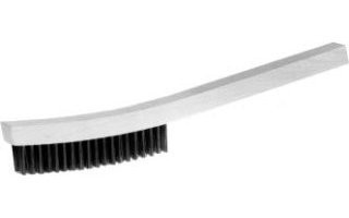 Dormo Steel Scratch Brush Wood Handle