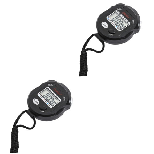 BESPORTBLE 2pcs Electronic Sports Timer Professional Sports Timer Referee Stopwatch Timer Referee Sports Timer Stopwatches Stopwatch Timer Whistle Stop Watch Electronic Stopwatch Big Screen
