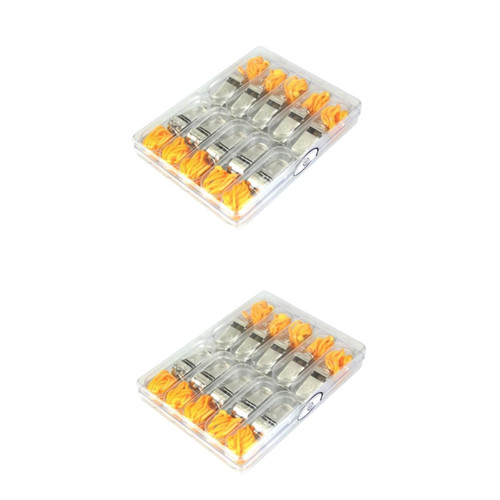 Toddmomy 20 pcs Set Metal Whistle Emergency Whistle Loud Whistle Stainless Steel Survival Whistle