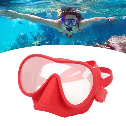 Advanced Anti Fog Diving Mask for Scuba Diving, Goggles with Nose Cover Snorkeling Gear for Snorkeling, Freediving, Swimming(Red) Advanced Anti Fog Diving Mask for Scuba Diving, Goggles with Nose Cover Snorkeling Gear for Snorkeling, Freediving, Swimming(Red)
