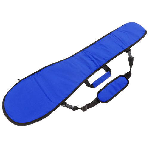 HYWHUYANG Paddle Carrying Bag, Split Shaft Canoe Paddles Cover Storage Transport Mesh Bag Long Kayak Boat Canoe Paddle Storage Bag Holder Pouch Cover for Rowing Boating (Blue)