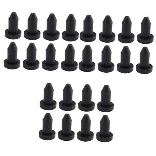 24 Pcs Canoe Water Plug Paddleboard Accessory Universal Plug Paddle Board Accessories Push in Drain Plugs Drain Hole Stoppers Boat Drain Plug Kayak Scupper Plugs Major Rubber Stick