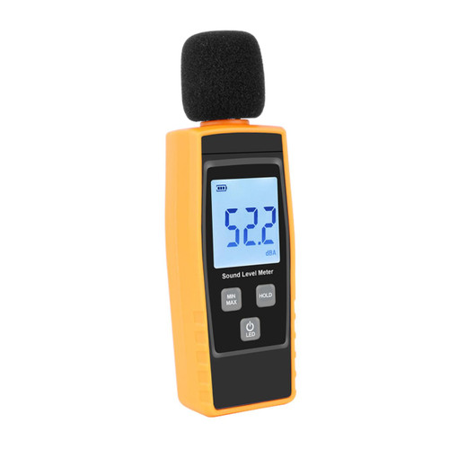 PartyKindom Noise Meter Audio Noise Measure Tool Sound Decibel Meter Sound Level Monitor Sound Level Meter Decibel Monitor Decibel Tester Sound Monitor Measuring Instrument Digital Plastic