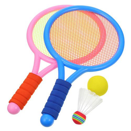 BESPORTBLE 3 Sets Badminton Racket Small Tennis Racket Kids Suit Badminton Kit Badminton Shuttlecocks Boys Girls Badminton Toys Kids Sports Toys Plastic Child Sportswear Major BESPORTBLE 3 Sets Badminton Racket Small Tennis Racket Kids Suit Badminton Kit Badminton Shuttlecocks Boys Girls Badminton Toys Kids Sports Toys Plastic Child Sportswear Major