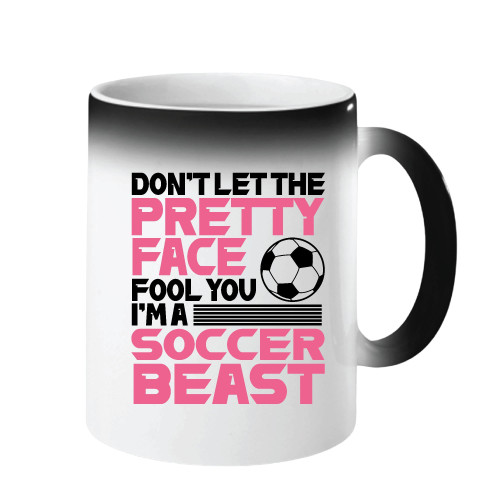 Gift for Cool Soccer Teen Girls Soccer Lover Player Sports Mug 11oz 15oz Color Changing Mug Gift for Cool Soccer Teen Girls Soccer Lover Player Sports Mug 11oz 15oz Color Changing Mug