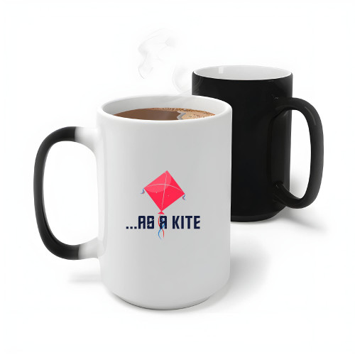 Personalized Kite Gifts for Loved Ones Ideal Gift Idea for Birthdays or Celebrations 11oz 15oz Color Changing Mug