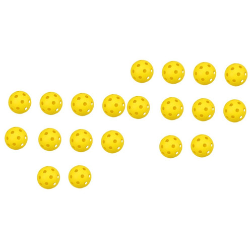 BESPORTBLE 100 Pcs Golf Ball Hollow Hitting Golfballs Limited Flight Balls Push Pole Kids Practice Balls Training Golf Indoor Putting Indoor Golf Golfs Practice Balls Hollow Ball Outdoor