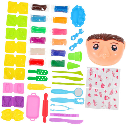 1 Set Colored Clay Toys Girls Toys Girl Toys Handmade Clay Tools DIY Clay Molds Kids Modeling Clay Kit Clay Molding Kit Clay Modeling Tools Plastic Pretend Dough Child