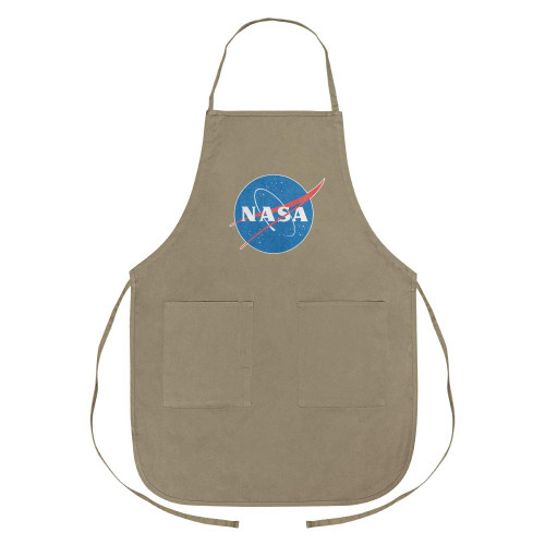 GRAPHICS & MORE NASA Official Meatball Logo Apron with Pockets