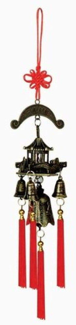 Brass Feng Shui Wind Chime For Home Garden & Car