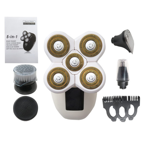 Jamal Electric Razor for Women Painless Leg Shaver Hair Remover for Leg Face Lips Body Arm Cordless Bikini Trimmer Lady Wet Dry Instant Shaver Waterproof and USB Quick Rechargeable & LED Display