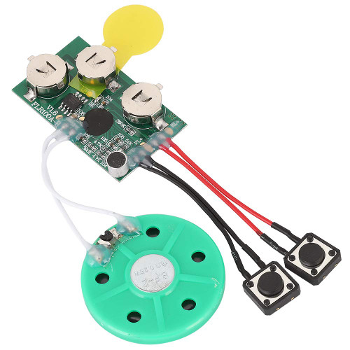 Tbest Greeting Card Chip,DIY Greeting Card Chip 120 Seconds Recordable Voice Sound Chip Module