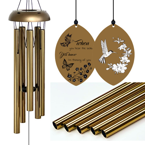 Memorial Wind Chimes for Loss of Love One Father Mother Bereavement/Memorial Gifts/Sympathy Gift,Sympathy Wind Chimes Windchimes in Memory of a Loved One Outdoors