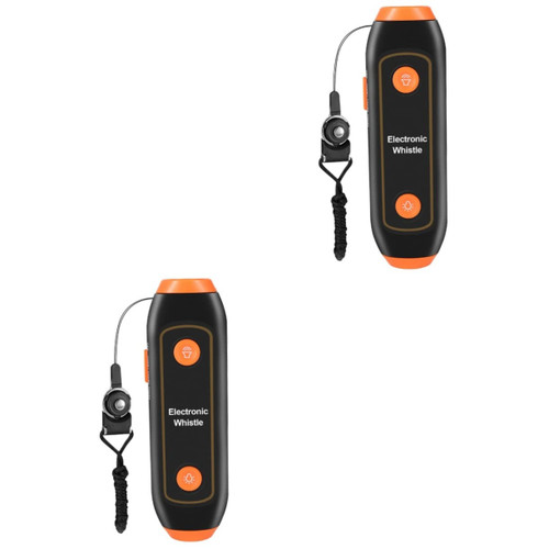 Toddmomy 2pcs 3 Electronic Whistle Referee Whistle Whistle Soccer Whistle Sports Whistle Handheld Whistles Whistle with Lanyard Whistle for Teachers Hand Whistle for Coaches pet Toy