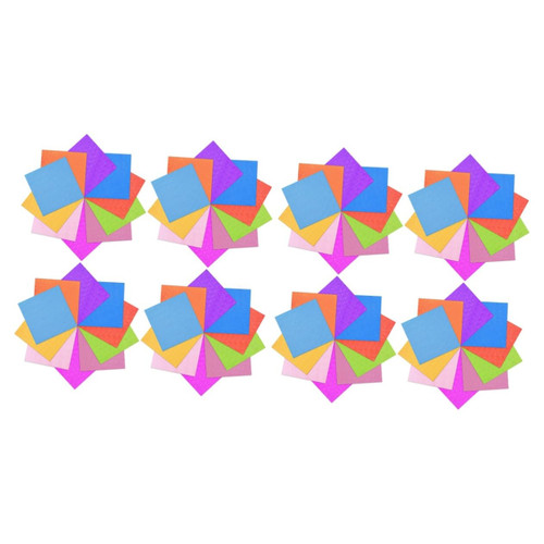 Tofficu Origami Paper 400 Pcs Origami Kids Playthings Diy Material Paper Square Supplies Child Origami Papers