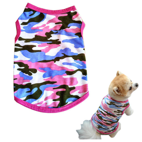 Dog Shirts Pet Shirts Dog T-shirt Puppy Dog T Shirt Dog Vest Puppy Vest Pet Clothing Puppies Clothes for Small Dogs Doggie Dress Summer Apparel White Shirt Female Dog Shirt Beach Wear
