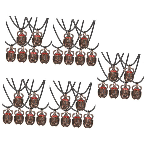 KESYOO M Necklace for Women 30 Pcs Scarab Necklace Jewelry for Men Necklace Egyptian Necklace Jewelry Necklace Necklace Pendant Egypt Anubis Pendant Pu Red Scarab Pendant Necklace Man KESYOO M Necklace for Women 30 Pcs Scarab Necklace Jewelry for Men Necklace Egyptian Necklace Jewelry Necklace Necklace Pendant Egypt Anubis Pendant Pu Red Scarab Pendant Necklace Man
