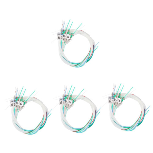Toyvian 4 Sets Harp Strings Nylon Guitar Classical Guitar Lyre Stringed Instrument Accessories Instrument Stringed Musical Instruments Instrument Part Instrument Fittings Tension
