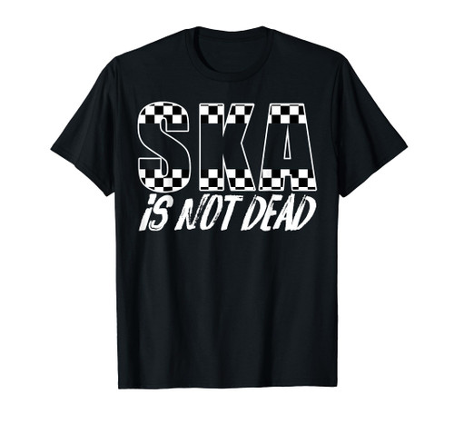 Ska Is Not Dead Jamaica Checkerboard T-Shirt