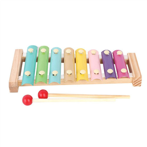 ZUOMU Xylophone Wooden Xylophone Musical Instrument with Mallets Glockenspiel Bell Kit (Color : 2)