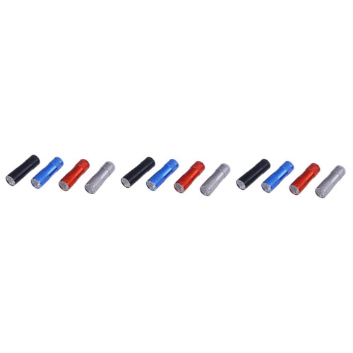 Gadpiparty 12 Pcs Portable Flashlight Portable Torch Water-Resistant Flashlight Uv Torch Aluminum Flashlight Led Flashlight Mini Flashlight Aluminium Flashlight Torch Light Outdoor Hot Hatch