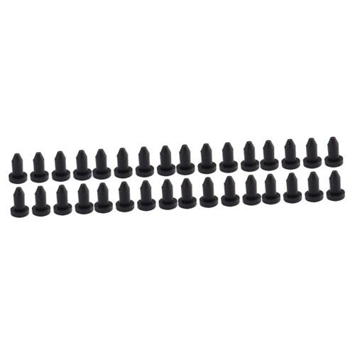 Sosoport 32 Pcs Canoe Water Plug Canoe Scupper Stopper Plugs Boat Drain Plugs Boat Scupper Plugs Canoe Drain Plug Kit Push Scupper Plugs Kayak Rubber Scupper Plugs Water Proof Component