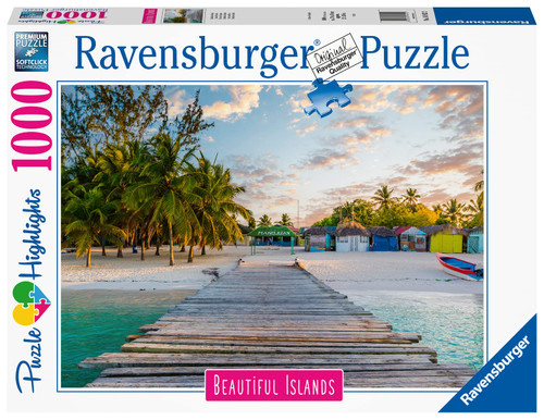 Ravensburger Caribbean Island 1000 Piece Jigsaw Puzzle for Adults & Kids Age 12 Years Up Ravensburger Caribbean Island 1000 Piece Jigsaw Puzzle for Adults & Kids Age 12 Years Up
