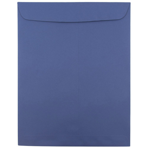 JAM PAPER 10 x 13 Open End Catalog Premium Envelopes - Presidential Blue - 25/Pack