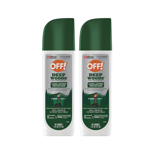 OFF! Deep Woods Off! Insect Repellent Pump 6 oz (Pack of 2)