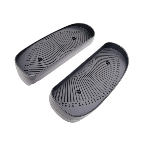 SM SunniMix 2Pcs Elliptical Machine Pedals Fitness Footboard Replacement Repair Supplies Practical Durable Exerciser Stepper for Home Use