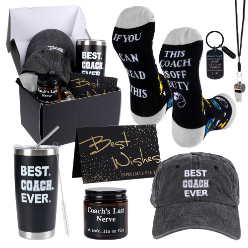 LiYiQ Coaches Gifts, Best Coach Ever, Christmas Gifts, Thank You Gifts for Coach, Gift for Baseball Coach Softball Coach Soccer Coach Basketball Coach LiYiQ Coaches Gifts, Best Coach Ever, Christmas Gifts, Thank You Gifts for Coach, Gift for Baseball Coach Softball Coach Soccer Coach Basketball Coach