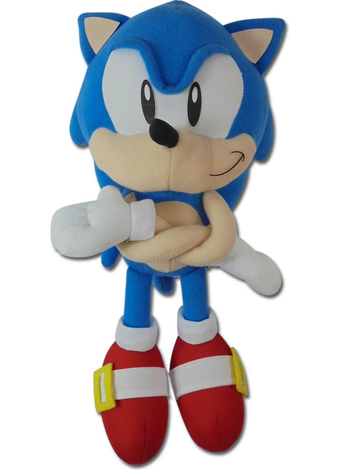 Great Eastern Entertainment Sonic Classic - Sonic The Hedgehog Crossing Arms Plush 10" H Great Eastern Entertainment Sonic Classic - Sonic The Hedgehog Crossing Arms Plush 10" H