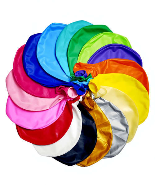 36 Inch Giant Balloons, 35 Pack Latex Big Balloons - 17 Assorted Colors of Large Balloons - Jumbo Balloons for Wedding Birthday Party Event Decorations