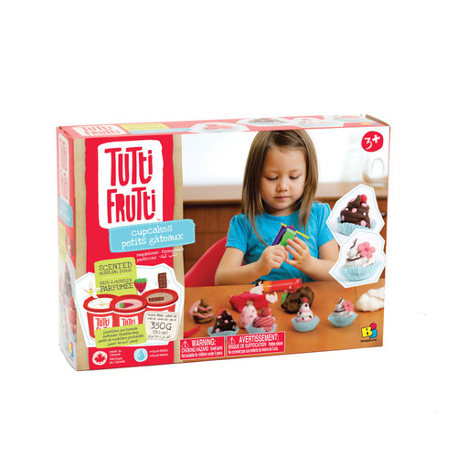 Bojeux Tutti Frutti Scented Dough Cupcake Toy